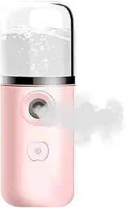 Jiimhte Nano Mister for Lash Extensions - Portable Nano Ionic Mist Sprayer - Face Facial Sprayer for Skin Care, Refreshing, Revitalizing & Soothing - Face Steamer for Daily Use