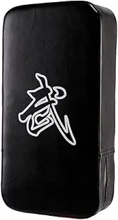 Leather Impact Curved Kick For Effective Frontal Impact Reduction Muay Thai Leg Target Protector Target PU Functional