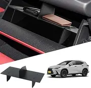 XIMINZ Glove Box Dividers Organizer Compatible with 2022-2024 2025 NX200 NX250 NX350h NX450h+ Accessories, Black Insert Glove Compartment Dividers for Car Optimize Interior Storage Space