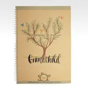 Rhicreative Grandchild - Baby Record Journal Book