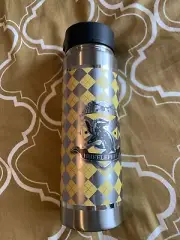 Harry Potter Wizarding World NY NYC Hogwarts House Crest Water Bottle HUFFLEPUFF