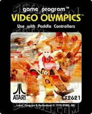 Atari 2600 Replacement Label - Video Olympics