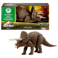 在飛比找蝦皮商城優惠-Mattel 侏羅紀世界-環境保衛者三角龍 恐龍玩具 侏儸紀