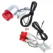 Aluminum Vintage Classic Bicycle LED Rear Tail Light Steel City Road Bike Retro