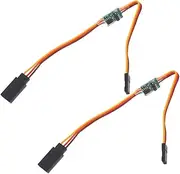 Holibanna 2pcs High Voltage Signal 3v-24v for Steering Gear Universal for Airplane Robot Car
