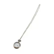 Retro Flip Type Unisex Alloy Simple Quartz Analog Pocket Watch Necklace Jewe WPD
