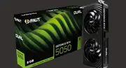 PALIT RTX5050 DUAL 8GB GDDR6 128bit 3-DP HDMI NE65050019P1-GB2070D NE65050019P1-GB2070D