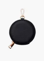 [Taking Shape] Taking Shape Zip Coin Purse in Black - Women's Accessories Black