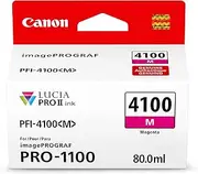 Canon PFI-4100 Genuine Magenta Ink Tank, Compatible with imagePROGRAF PRO-1100 Printers
