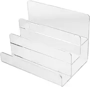 Abaodam Multi Acrylic Purse Display Stand for Handbags Sunglasses Space Efficient Organizer for Closets and Showcases Design with Spacing