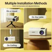 MINI Projector Portable Home Theater Smart TV Laser Beamer 3D Cinema LED Video