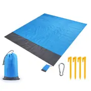 Portable Beach Mat Outdoor Picnic Blanket Camping Waterproof Sand Free Pad