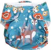 KOMBIUDA Soft Warm Nappy Pants for Toddlers Diaper Pants Season Comfort Breathable Material