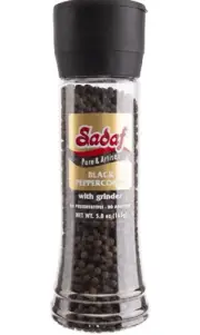 Sadaf Black Peppercorns w/ Grinder