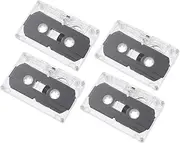 DIY Retro Recording Cassette Tapes Pack of Blank Audio Tapes Protective Case