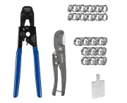 EFIELD Pex Cinch Clamp/Ear Hose Clamps Crimping Tool for Stainless Steel Clam...
