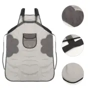 Oversized Apron Plus Aprons for Women with Pockets Home Accessories Black