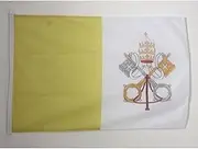 Vatican City Nautical Flag 18'' x 12'' - Vatican Flags 30 x 45 cm - Banner 12x18 in for Boat - AZ FLAG