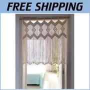 Luxurious Boho Macrame Wall Hanging - Perfect for Indoor Decor 33.4''W x 35.4''H