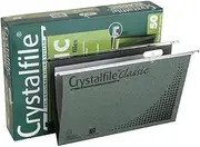 Crystalfile 111130C Foolscap Classic Suspension File 50 Pieces Set