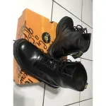 絕版英國製DR.MARTENS 馬汀大夫經典八孔戰鬥靴_馬丁大夫戰鬥鞋