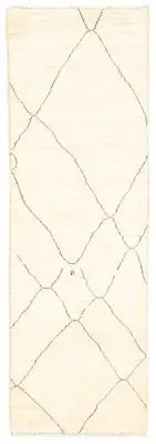 Vintage Hand-knotted Runner Rug 2'9" x 7'10" Traditional Wool Carpet