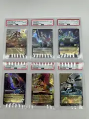 Disney Lorcana 2024 D23 Collection Set of 6 Promo Cards PSA 9 And PSA 10