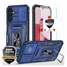 For Samsung Galaxy A15 A14 A25 A54 A35 A05S Rugged Case Cover + Screen Protector