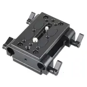 SmallRig Tripod Mounting Kit with 15mm Rail Block 1798 (Black)