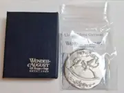 Vtg 1985 Wendell August Forge Aluminum Christmas Ornament Rocking Horse w/Box