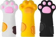3Pcs Cute Nipper Cover Protective Sleeve for Nail Cuticle Scissors Cover Manicure Pedicure Tools Tweezers Cap