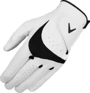 Callaway X-Tech Performance Series Left Hand Golf Glove White/Black Cadet Large