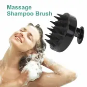 Soft Silicone Bristles Hair Scalp Massager Head Scalp Exfoliate Shampoo Brush