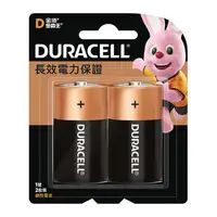 在飛比找樂天市場購物網優惠-DURACELL 金頂 鹼性 1號 D 電池 24顆入 /盒