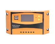 12V/24V Solar Charge Controller Solar Charge Discharge Regulator Waterproof Photovoltaic Controller50A