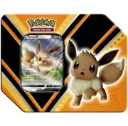 Pokemon TCG V Powers Eevee V Tin Set [5 Booster Packs & Promo Card!]
