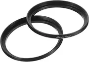 OSOLADY 2pcs Metal Camera Ring Adapter Ring Camera Mount for 49-52mm Lightweight