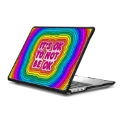 MacBook Pro 14-inch (M1 - M4) Impact Case It's Ok To Not Be Ok by Corey Paige Designs
