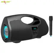 Karaoke Bluetooth Speaker with Mic Powerful Boombox Hand-held Lound Speaker