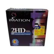 Imation 3M 2HD IBM BRAND NEW 3.5" Floppy Disks Diskettes Sealed 10 pcs PACK