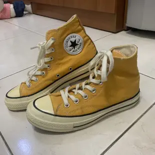 Converse1970芥末黃高筒（24cm)