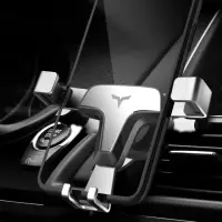 在飛比找momo購物網優惠-【案木ANMU】第四代重力車架 鋁合金拋光 重力聯動設計 鐵