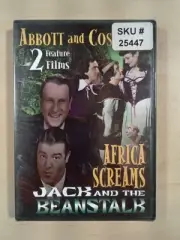 Abbott & Costello DVD 2 Movies Brand New Jack and the Beanstalk Africa Screams