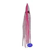Silver Horde 10800224 Squid (Octopus 3.5) (4¼”) 5/pkg. Ultra-Violet Pink Spatter