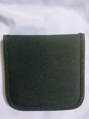 Black CD/DVD/Blu-Ray Wallet 24-Disc Case Storage