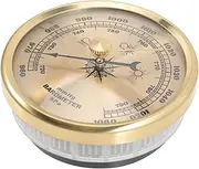Indoor Barometer Thermometer Aneroid Gauge for Weather Prediction Easy-to-Read Wall Mount Portable