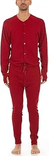 [Minus33 Merino Wool] 100% Merino Wool Union Suit - Mens Midweight Thermal Base Layer