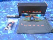 Gunnar Optics Phenom Computer Eyewear -Torpedo Fit / Onyx Frame / Amber Lens