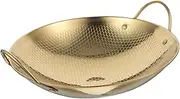 MOLUCKFU Stainless Steel Double Handle Wok Pot Cooking Pan for Home Restaurant Use Lightweight Non Slip Design for Gas Electric Stoves Housewarming Present