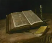 Still life with Bible > van Gogh, Vincent